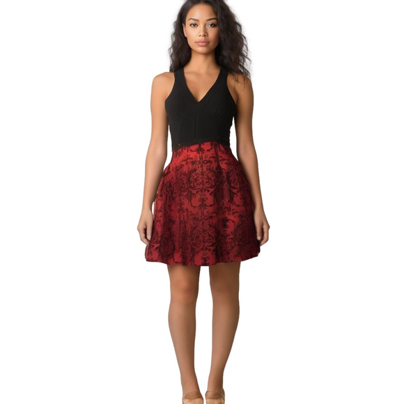 NWT Crystal Doll mini formal a-line dress Sleevless w/ tulle size 1 - Picture 1 of 16